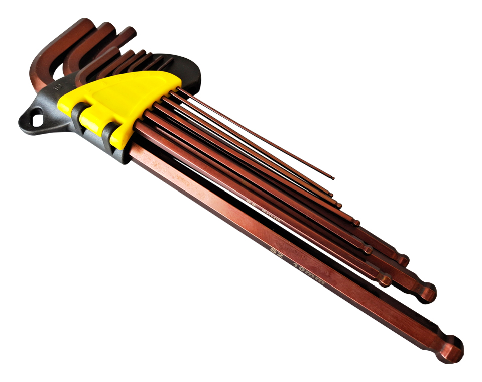 9件套球頭內(nèi)六角扳手