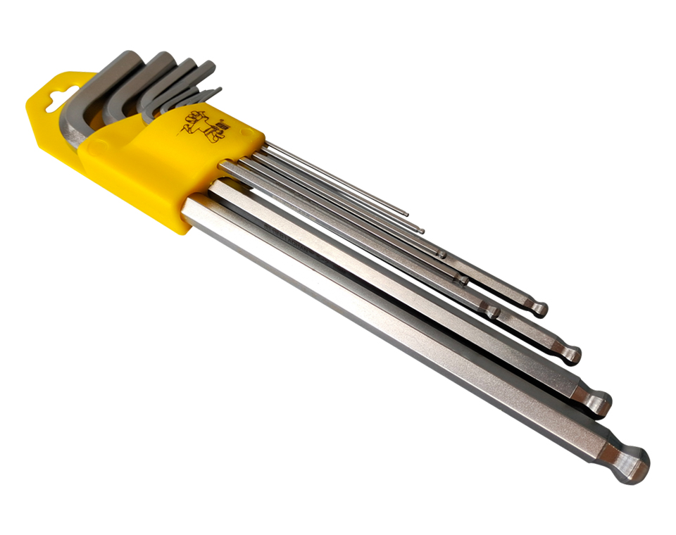 9件套合金鋼球頭內(nèi)六角扳手